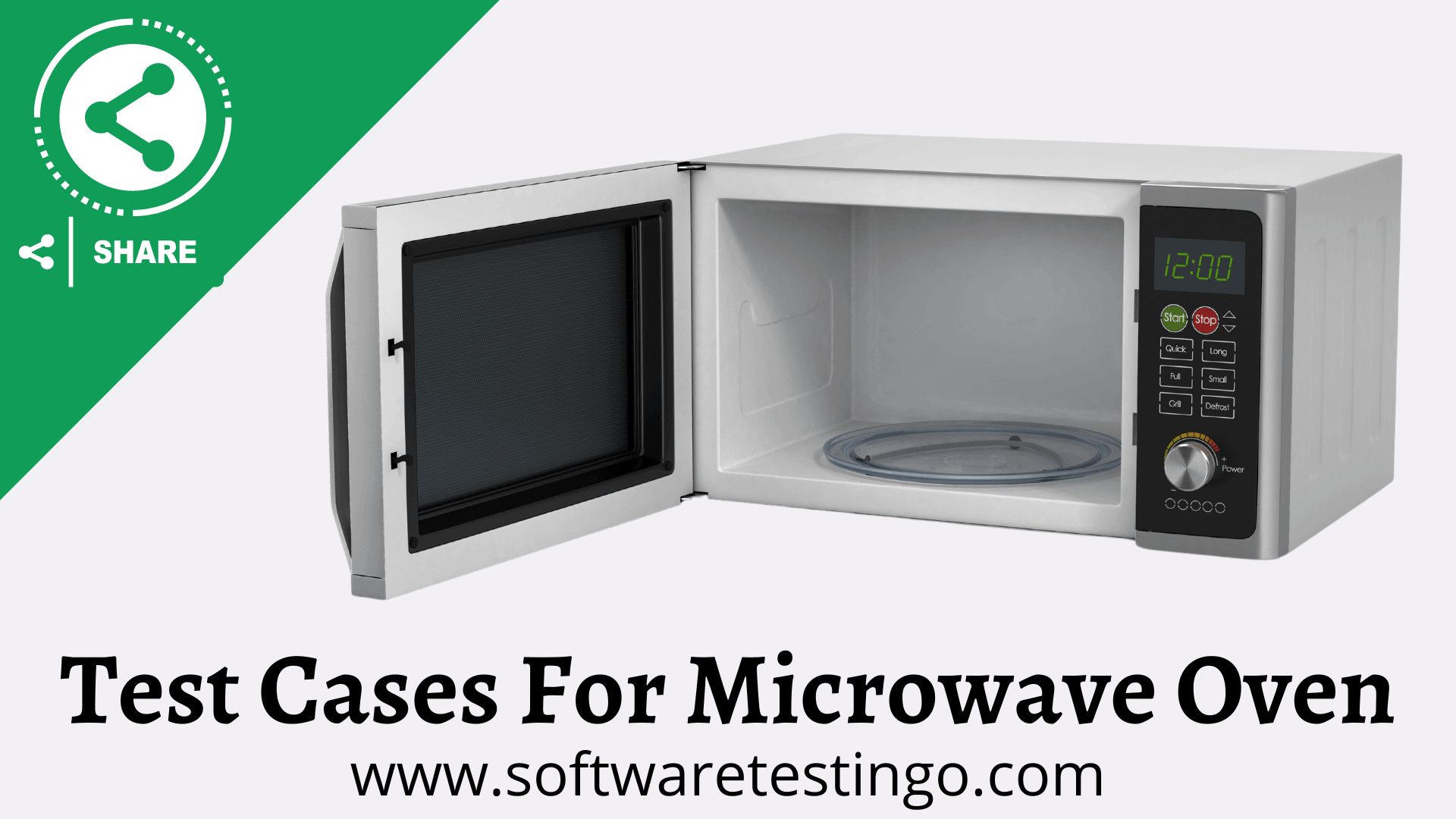 Test Cases For Microwave Oven