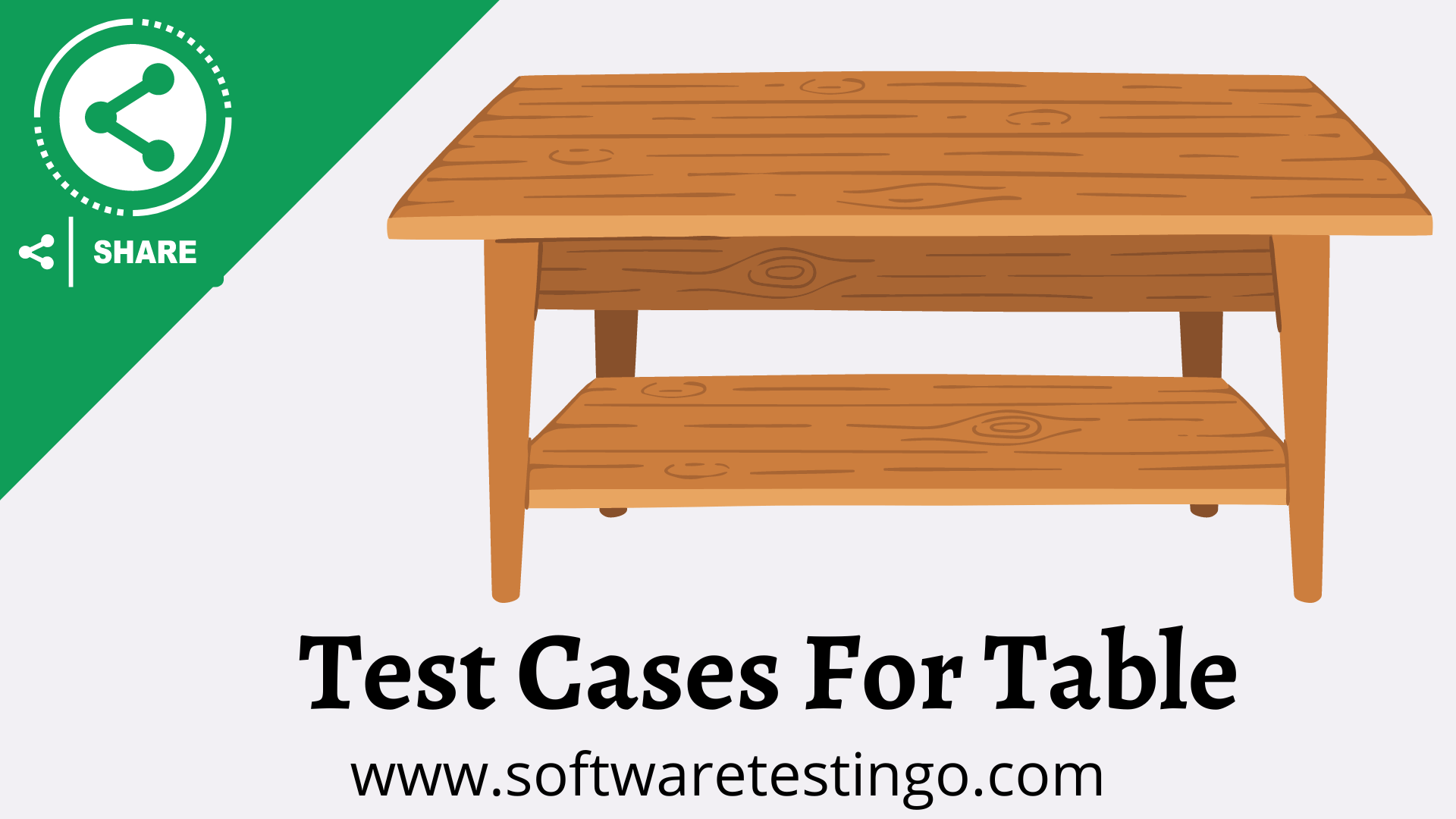 Test Cases For Table