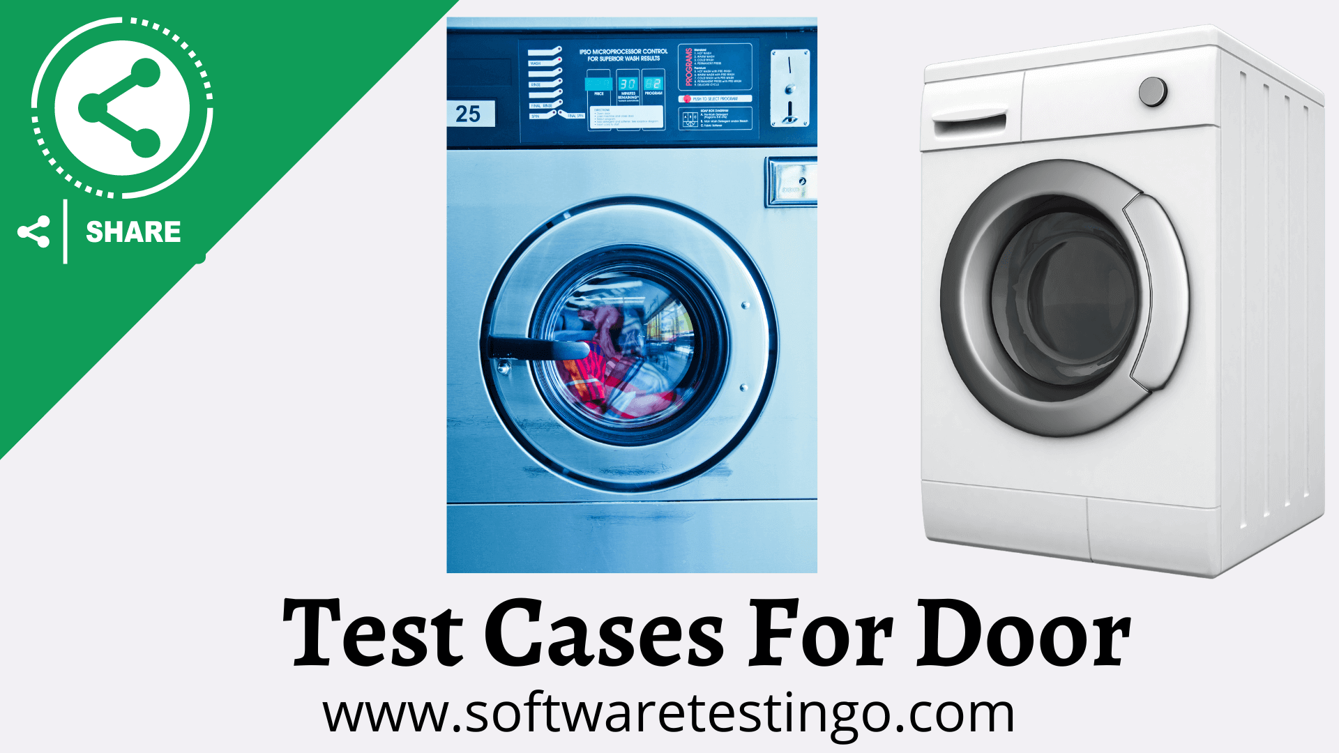 Test Cases For Washing Machine