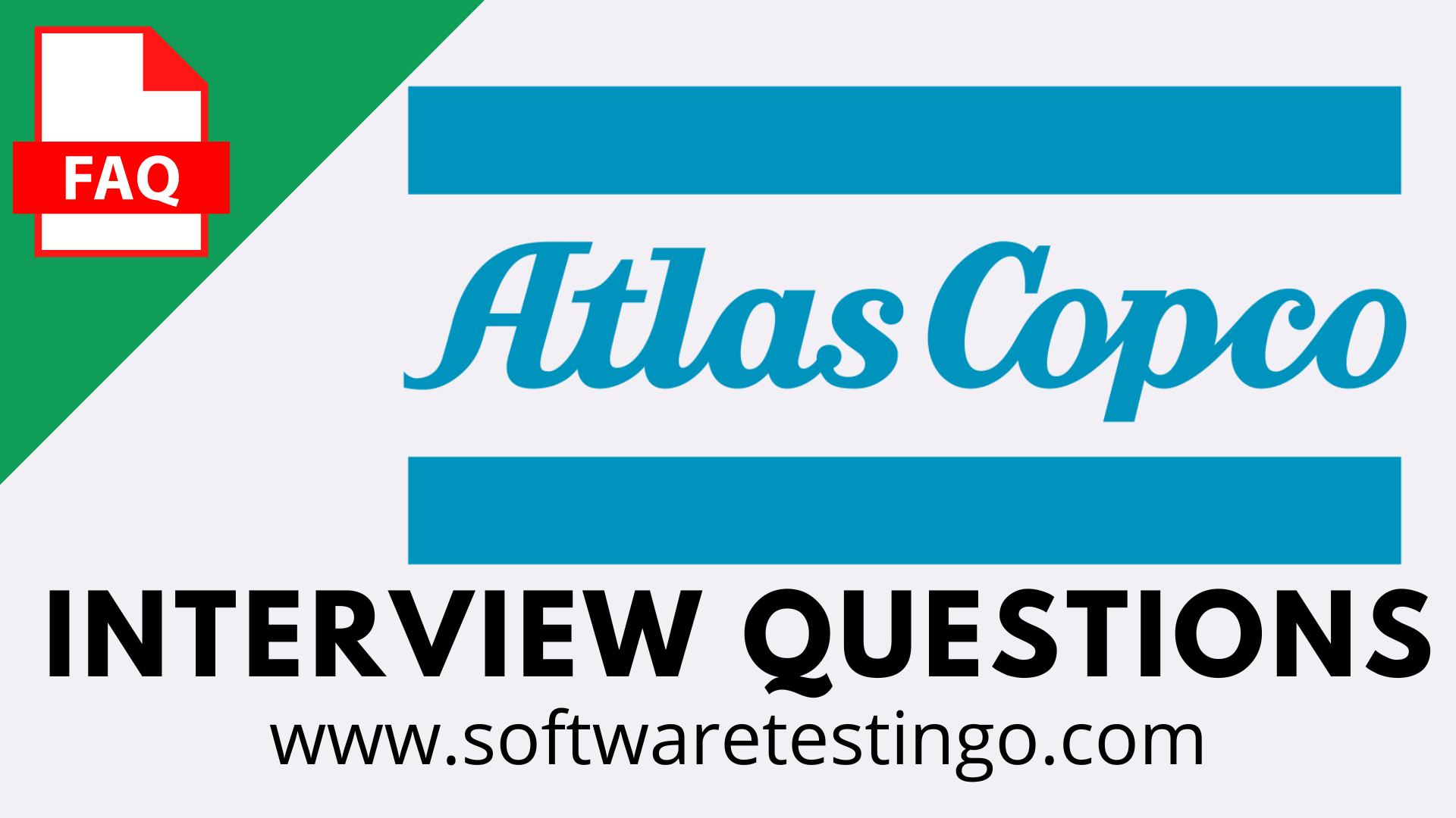 Atlas Copco Interview Questions