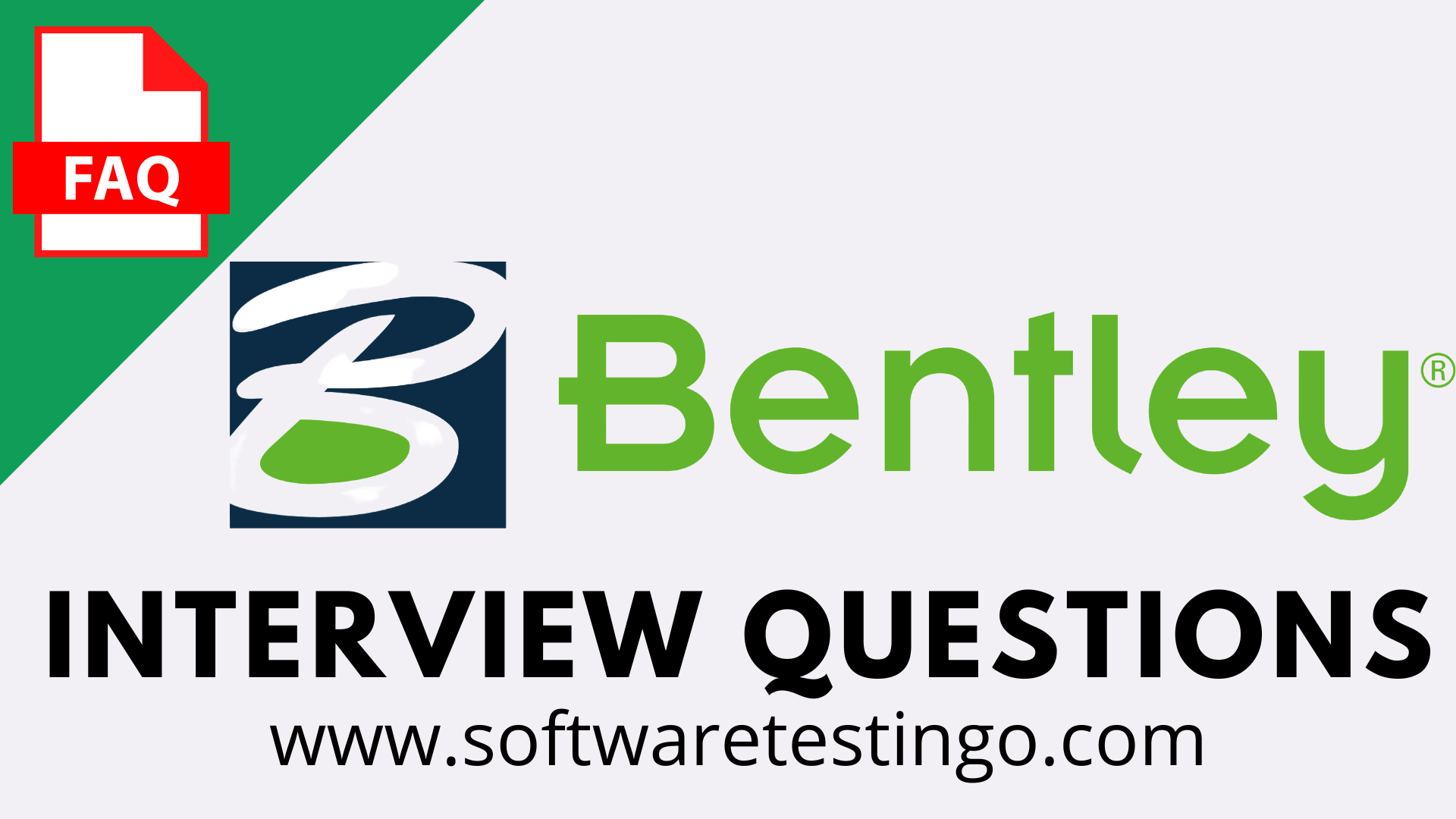 Bentley Systems Interview Questions