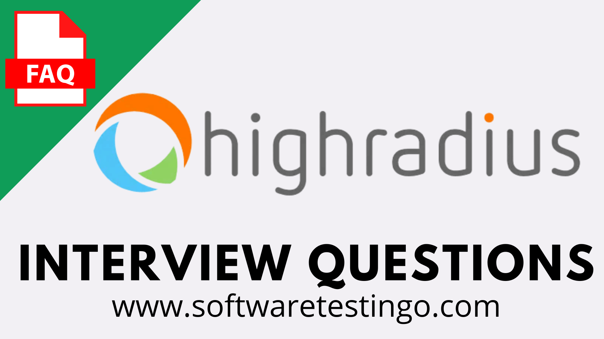 HighRadius Corp Interview Questions highradius-corp-interview-questions