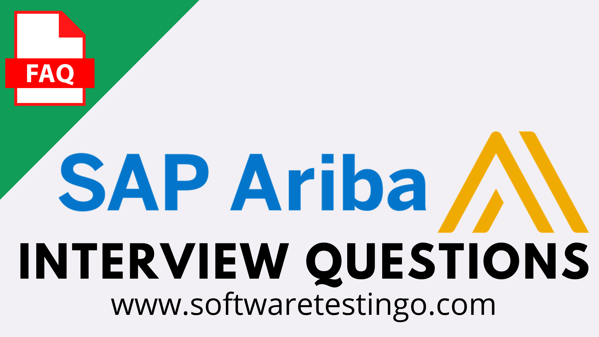 SAP Ariba Interview Questions