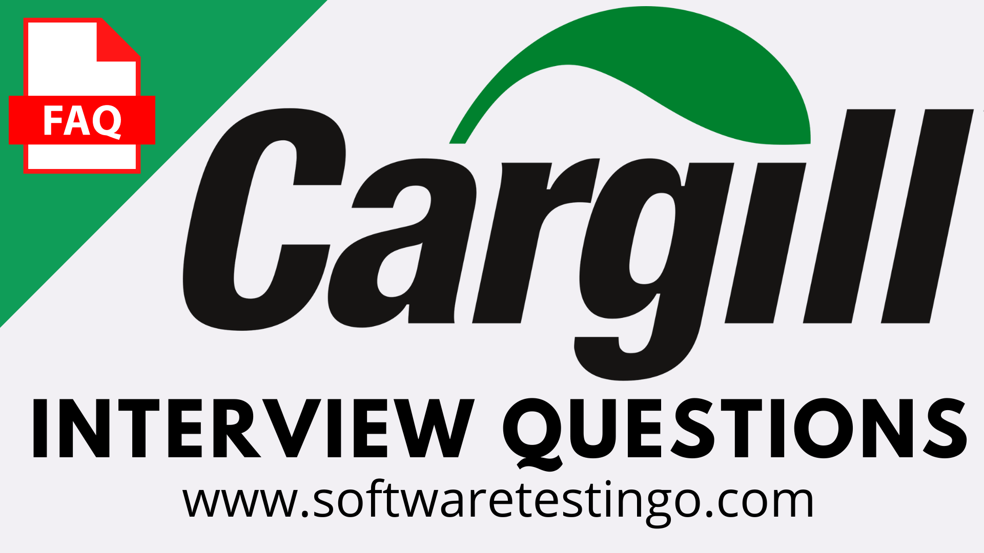 Cargill Interview Questions