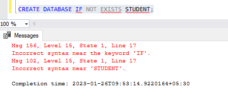 SQL Database 1