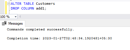 SQL Table - CREATE RENAME ALTER DROP TRUNCATE 2023 Sql Table - Create Rename Alter Drop Truncate 2023