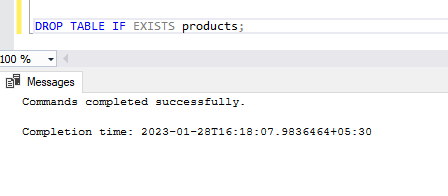SQL Table 22 SQL Table 21