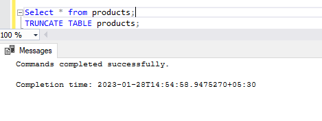 SQL Table 19