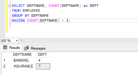 SQL SELECT Statement 8