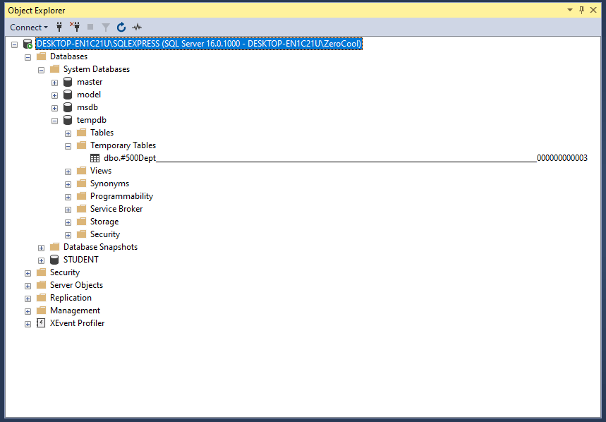 SQL Table 25