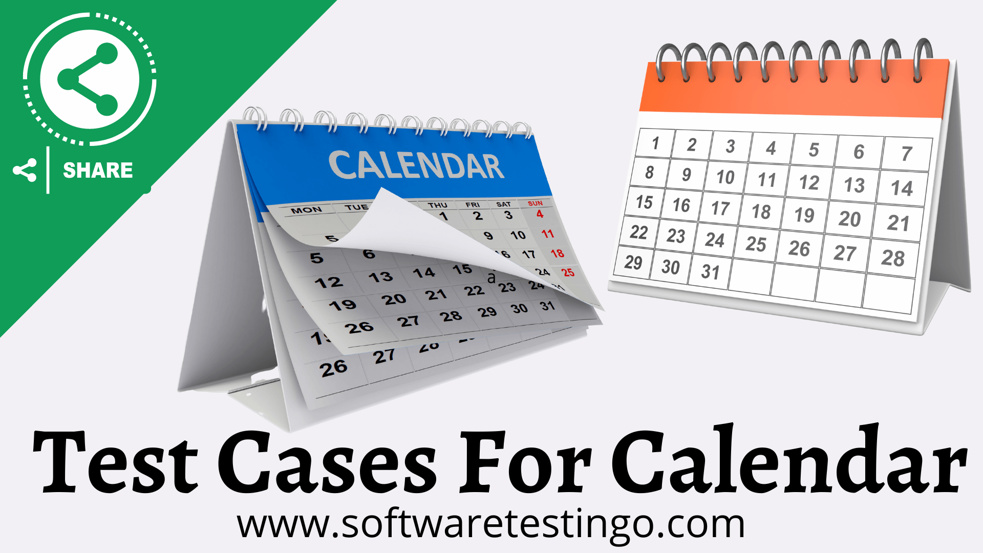 Test Case For Calendar Startdate And End Date Field [ 2024 ]
