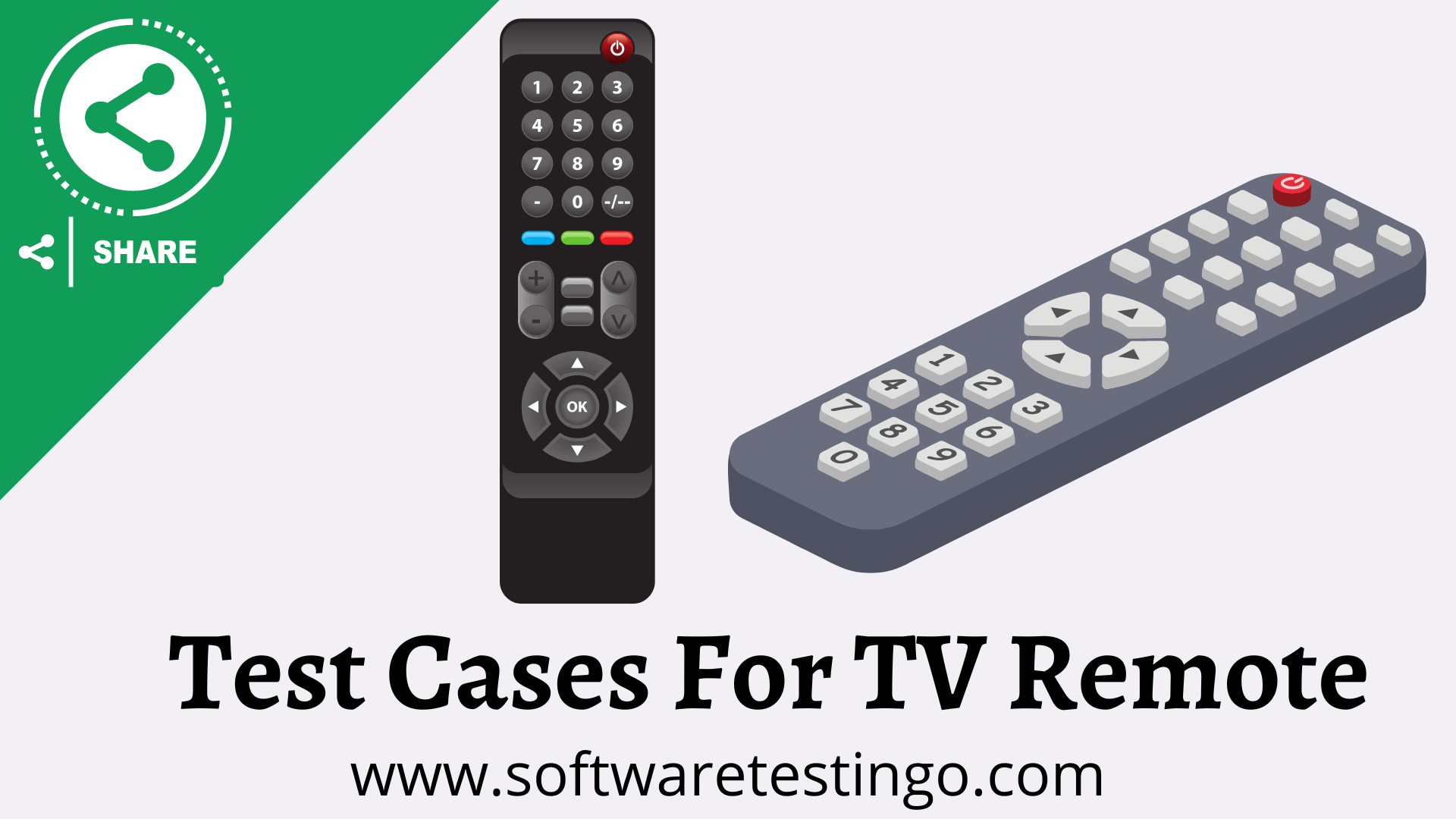 Test Cases For TV Remote