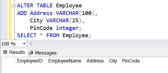 SQL Alter Table Statement 1