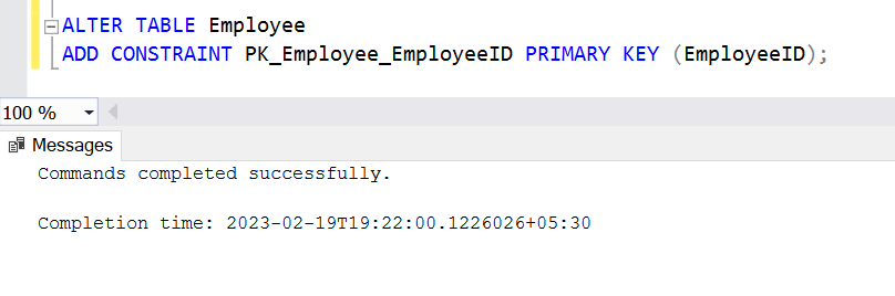 SQL Alter Table Statement 2