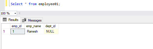 SQL Constraints 2