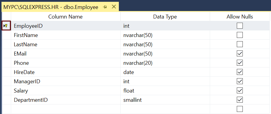 SQL Keys 4