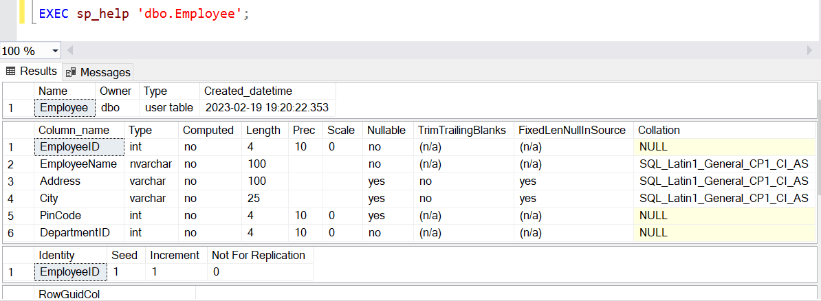 SQL Alter Table Statement 4