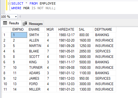 SQL SELECT Statement 22