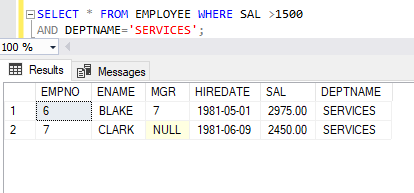 SQL Clause 14