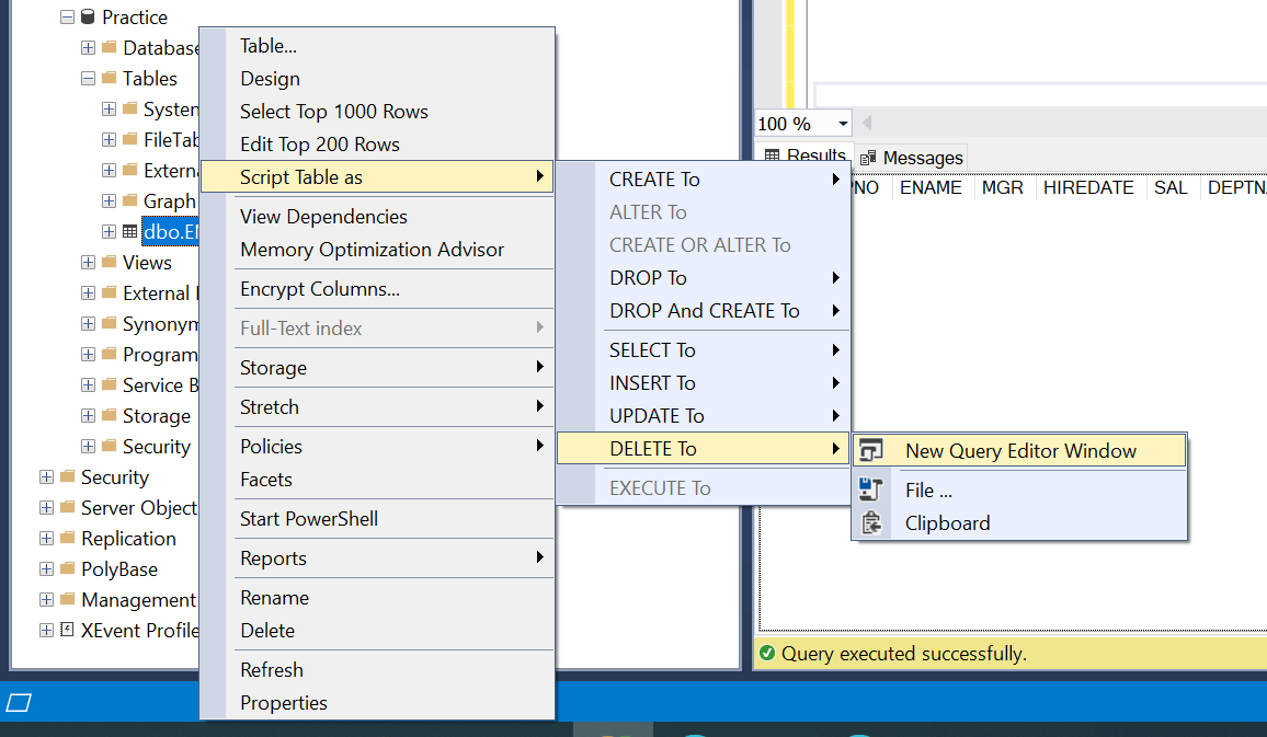 SQL Delete 7