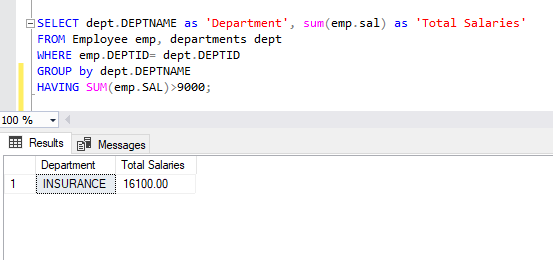 SQL Clause 22