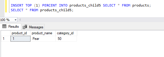 SQL Insert 10