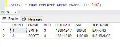 SQL Clause 10