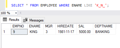 SQL Clause 11