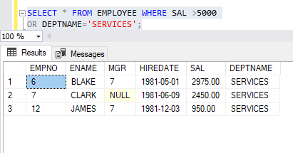 SQL Clause 15