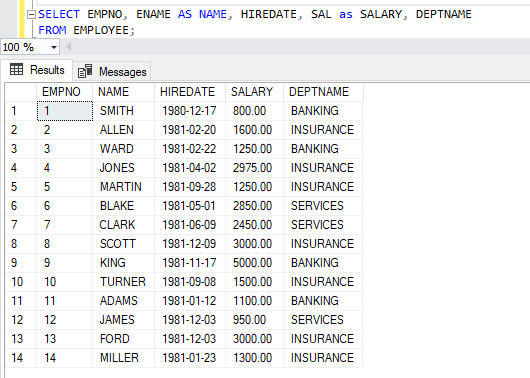 SQL SELECT Statement 26