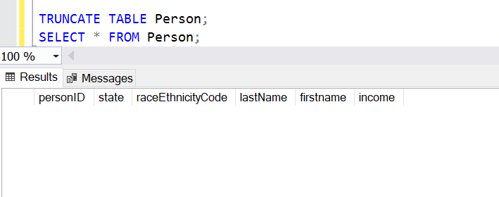 SQL TRUNCATE 2 SQL TRUNCATE 2