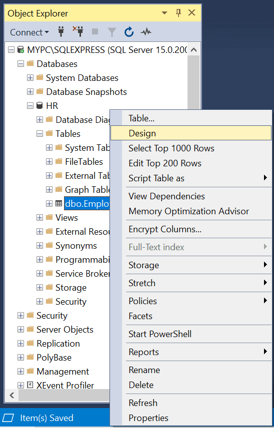 SQL Keys 2