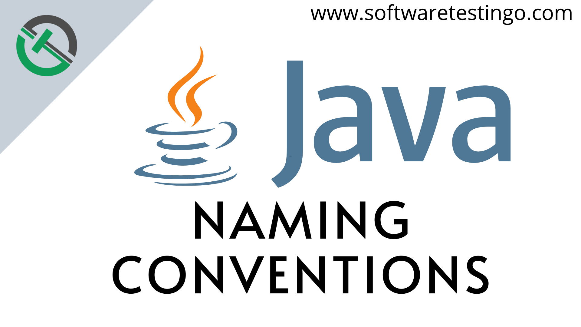 Naming Conventions & Data Types In Java 1