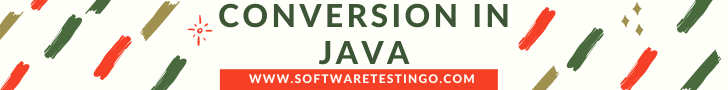 Conversion In Java