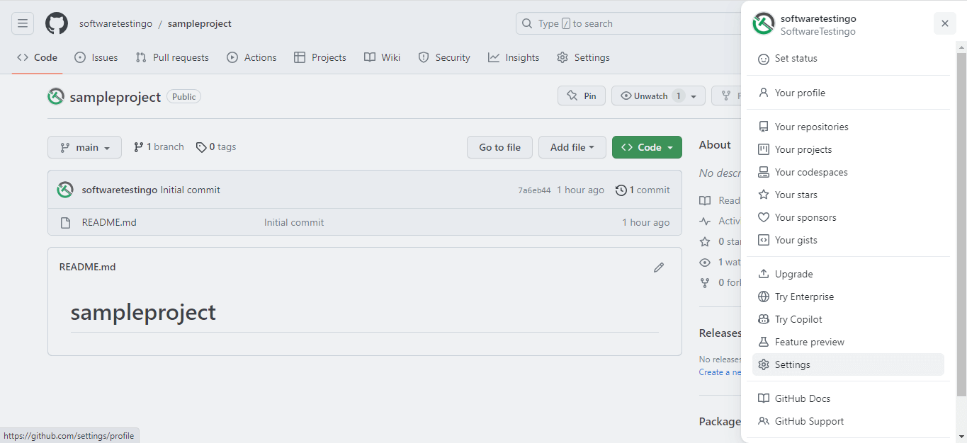 How to GitHub Personal Access Token? 1 GitHub Profile