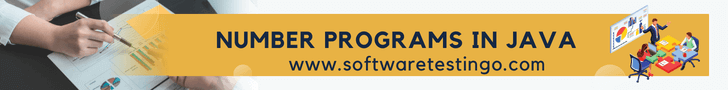 Number Programs In Java