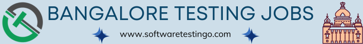 Software Testing Jobs in India for Software Testers 1 Software Testing Jobs In Bangalore