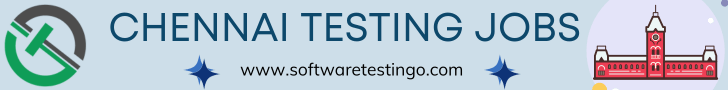 Software Testing Jobs In Chennai For Freshers