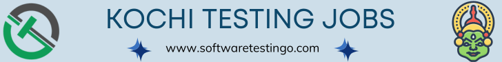 Software Testing Jobs in India for Software Testers 8 Software Testing Jobs Kochi