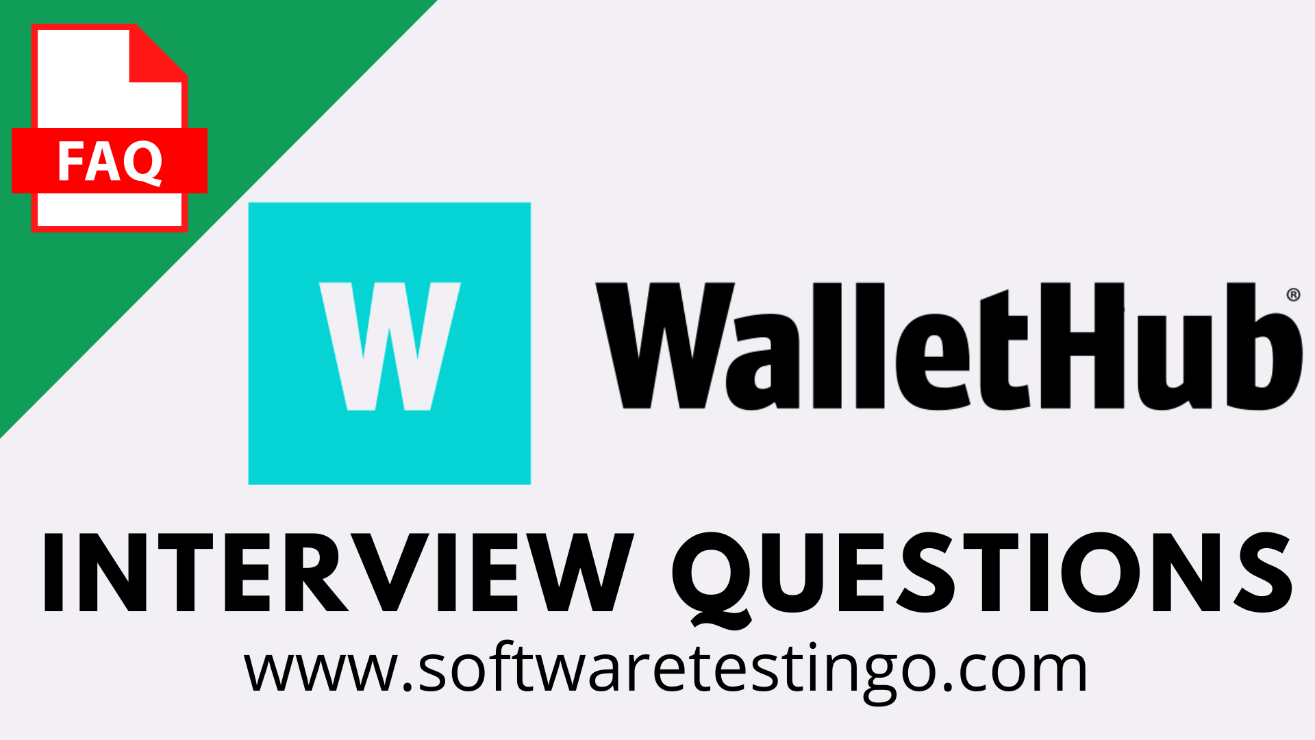 WalletHub Interview Questions
